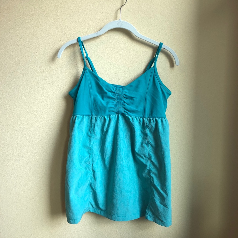 EUC Athleta Teal Workout Top